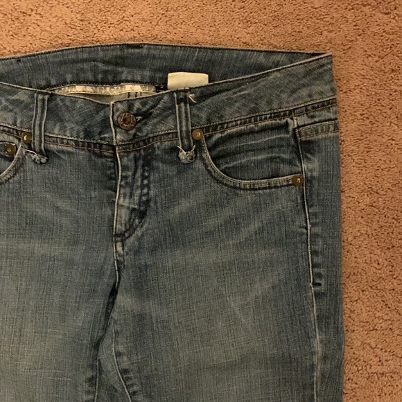 VOLCOM Vintage Cropped Skinny Jeans, size 3 - Picture 3 of 6